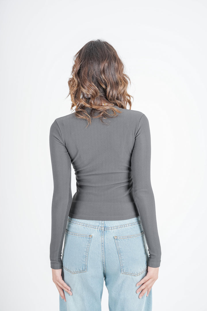 Long-Sleeve Basic Top