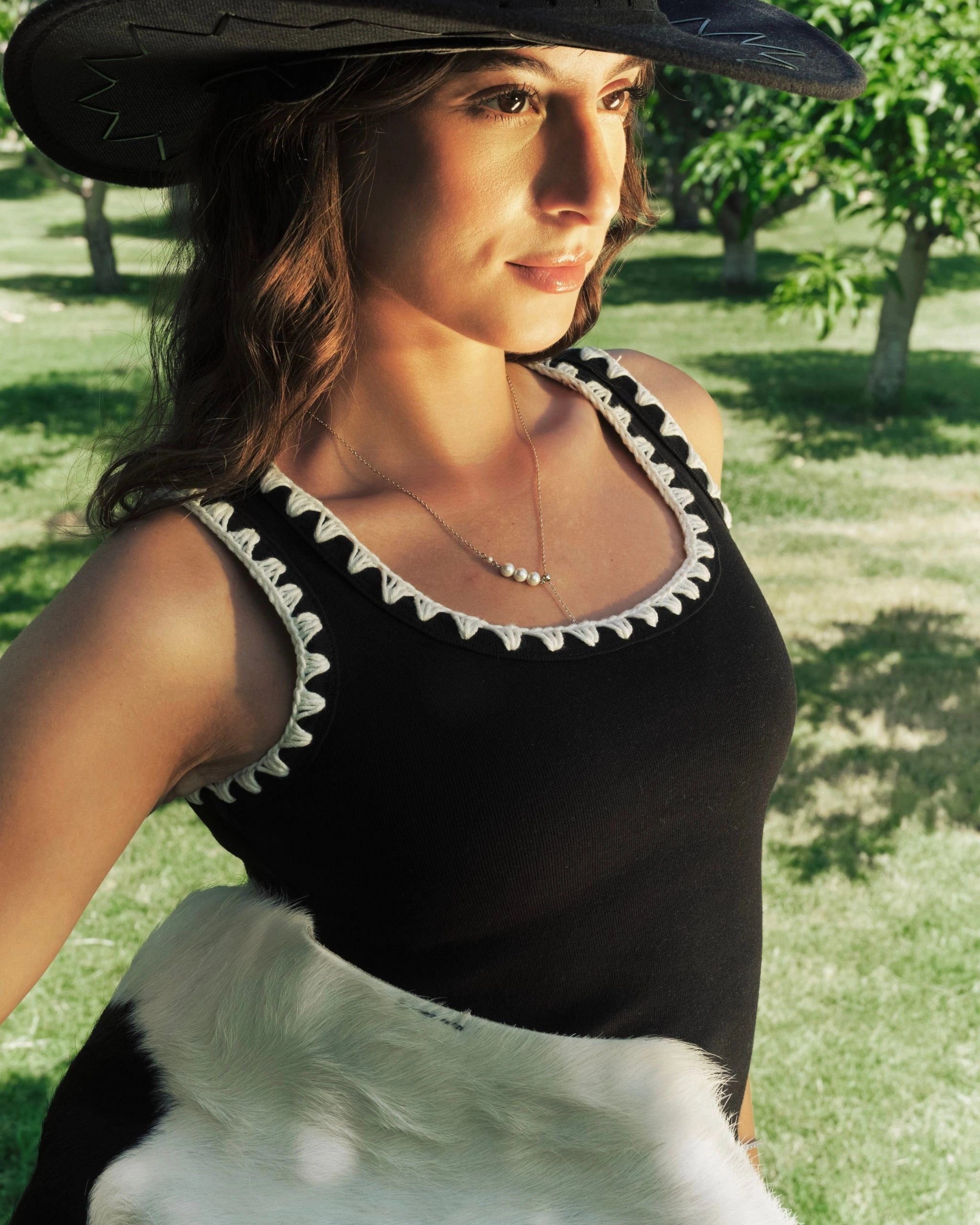 Hand-Stitched Tank Top