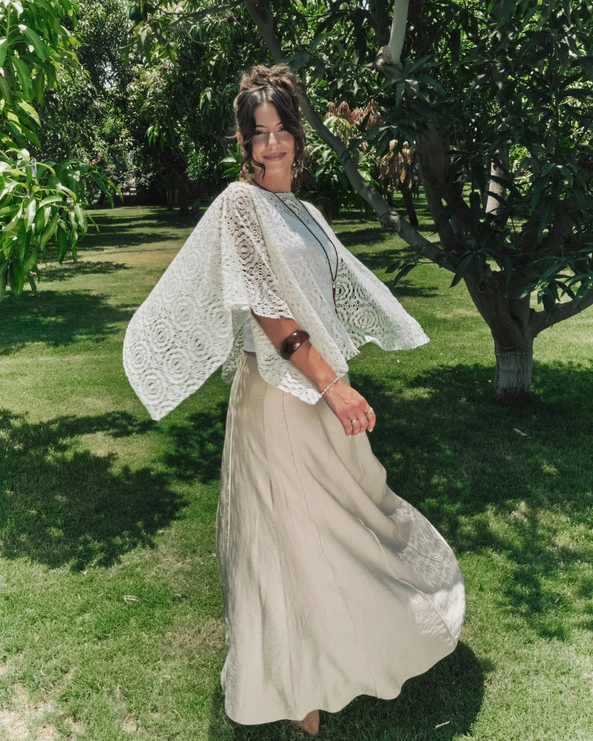 Lace Poncho