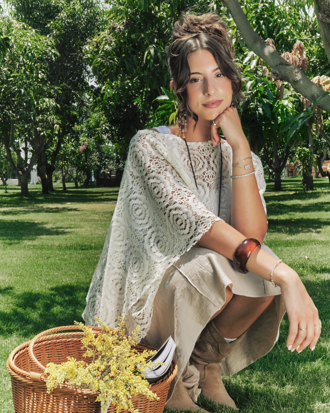 Lace Poncho