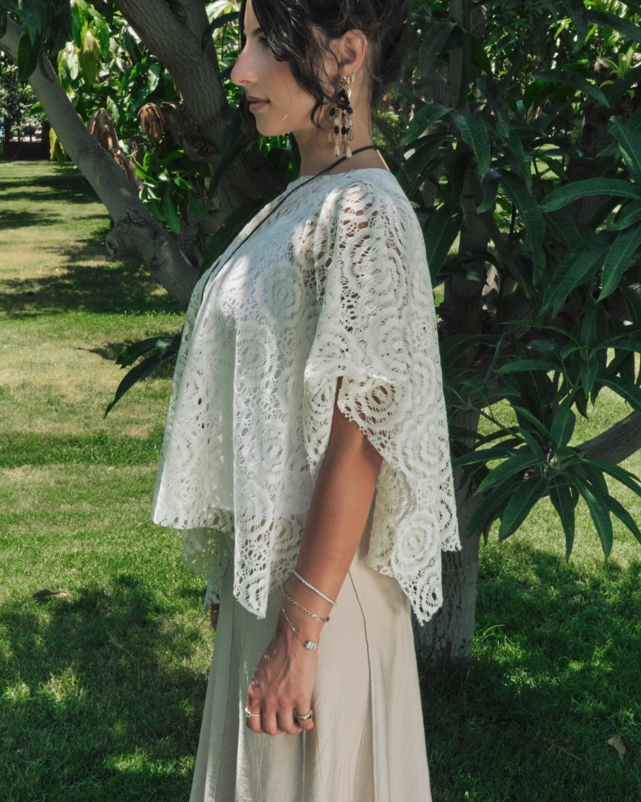 Lace Poncho