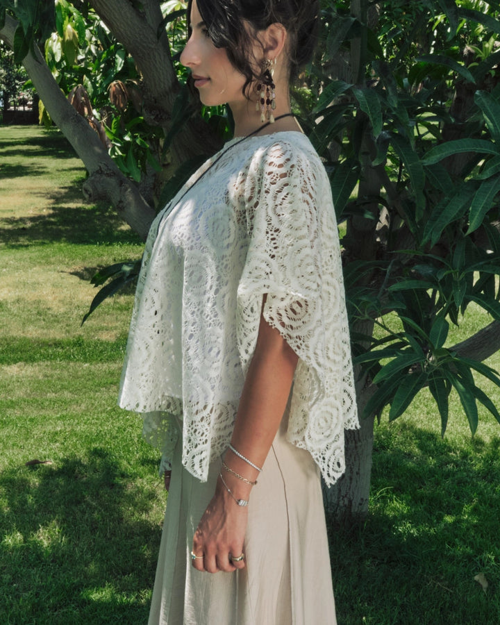 Lace Poncho
