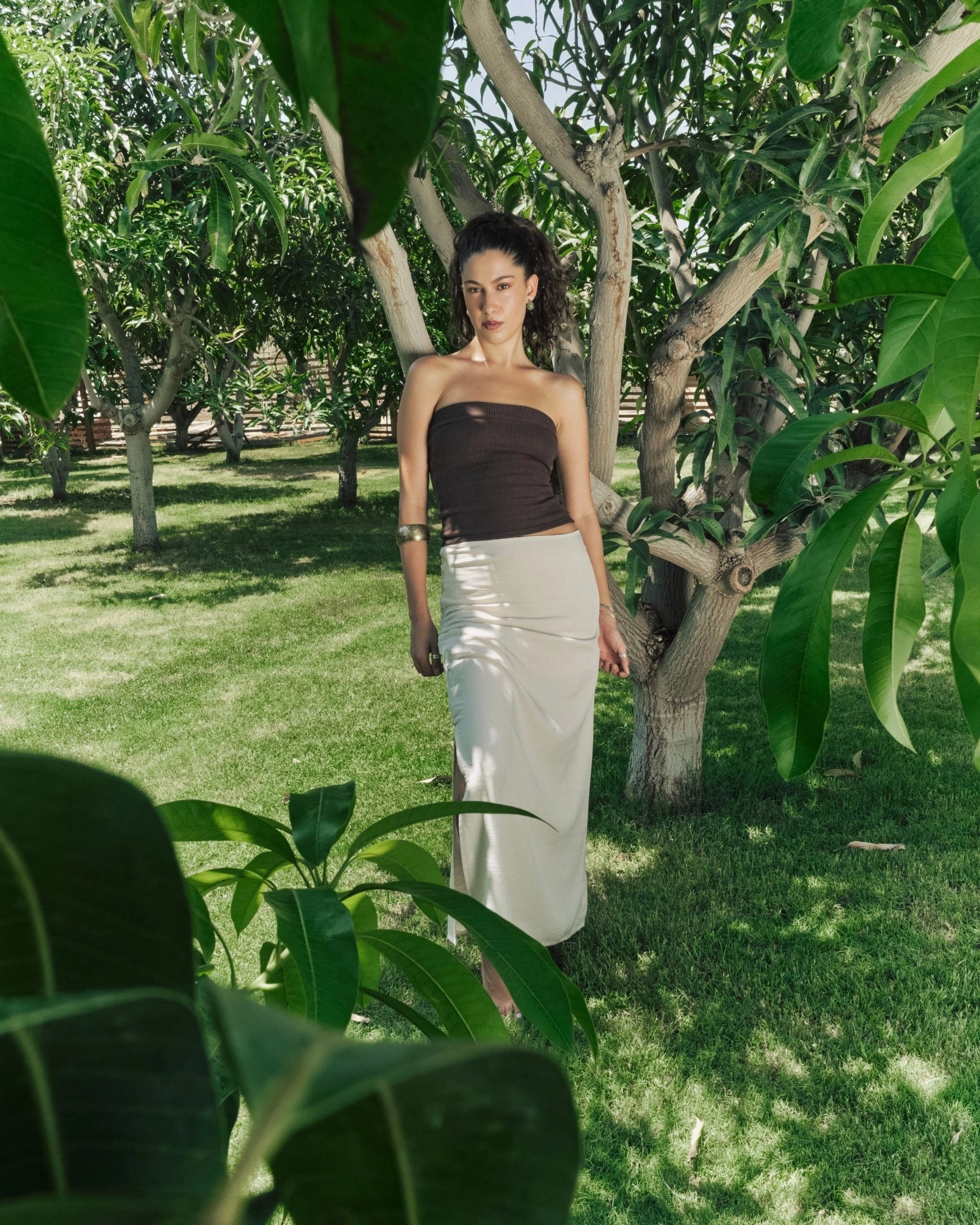 Straight Maxi Skirt