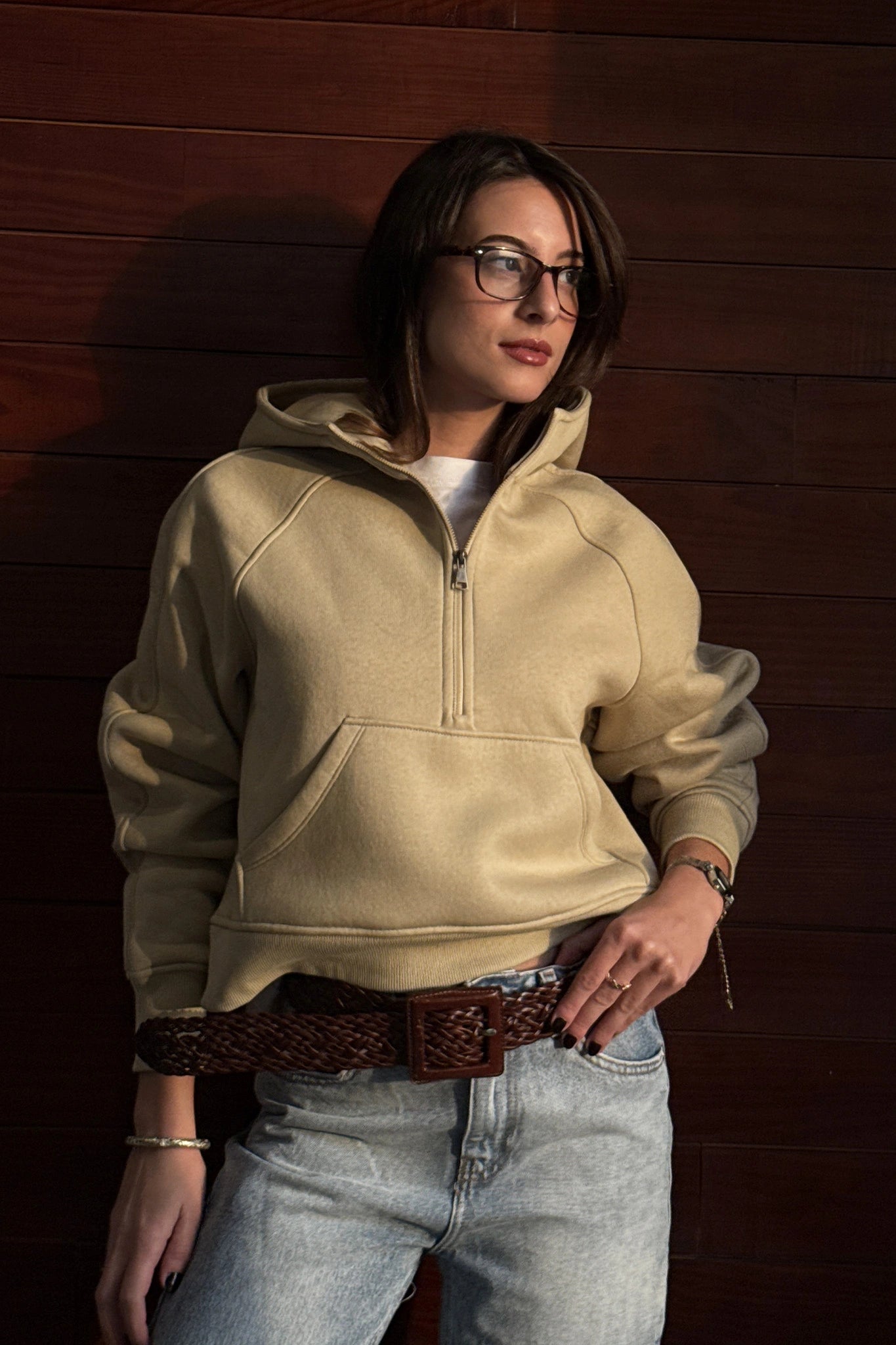 Quarter Zip Hoodie