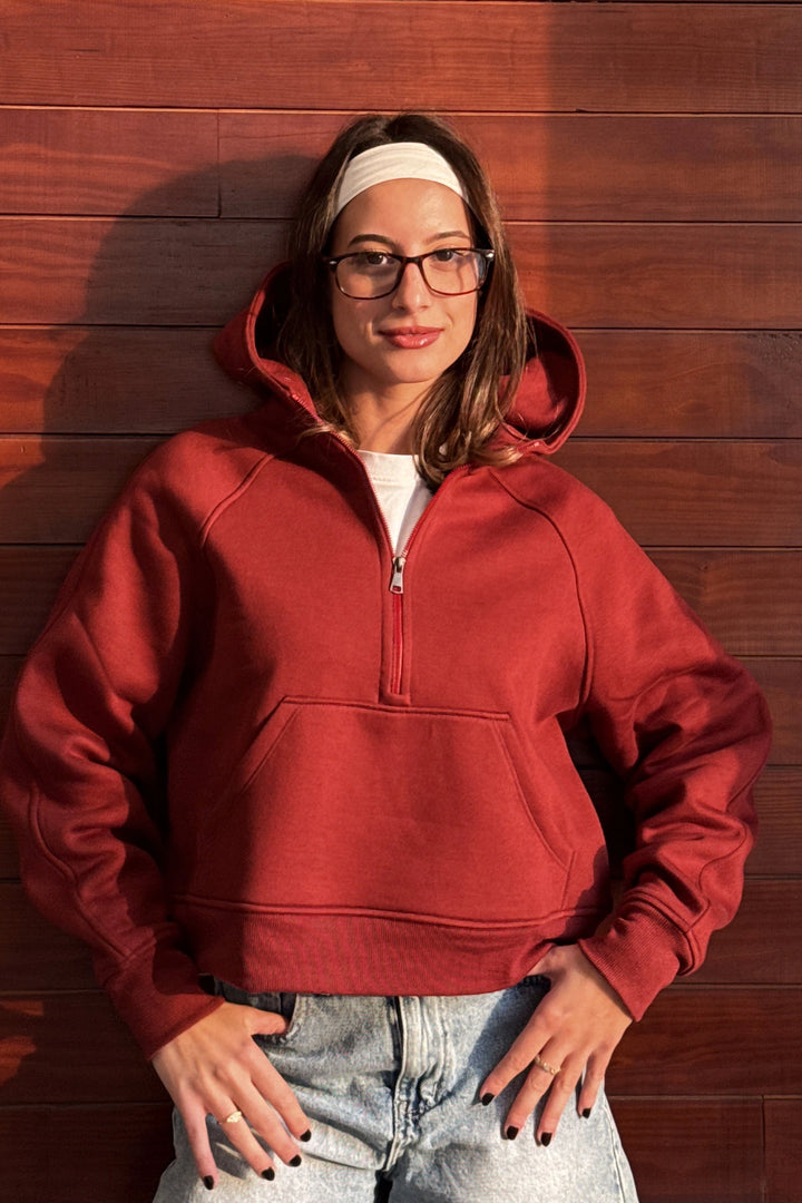 Quarter Zip Hoodie