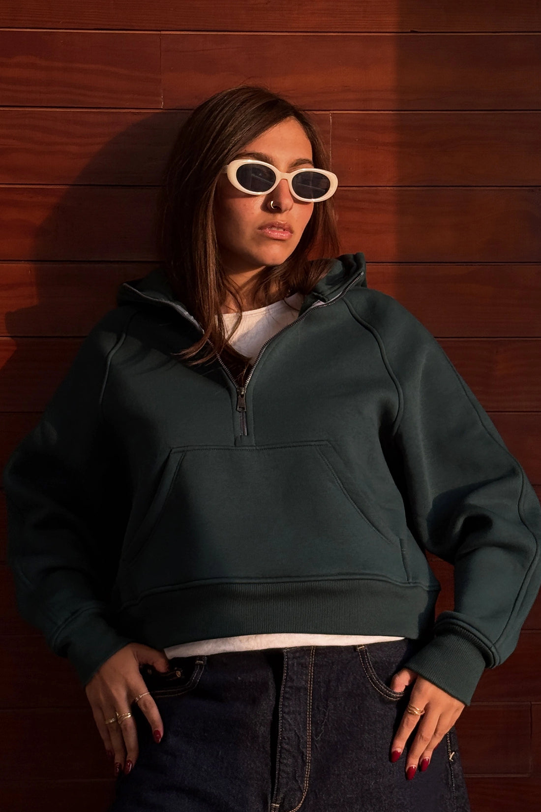 Quarter Zip Hoodie