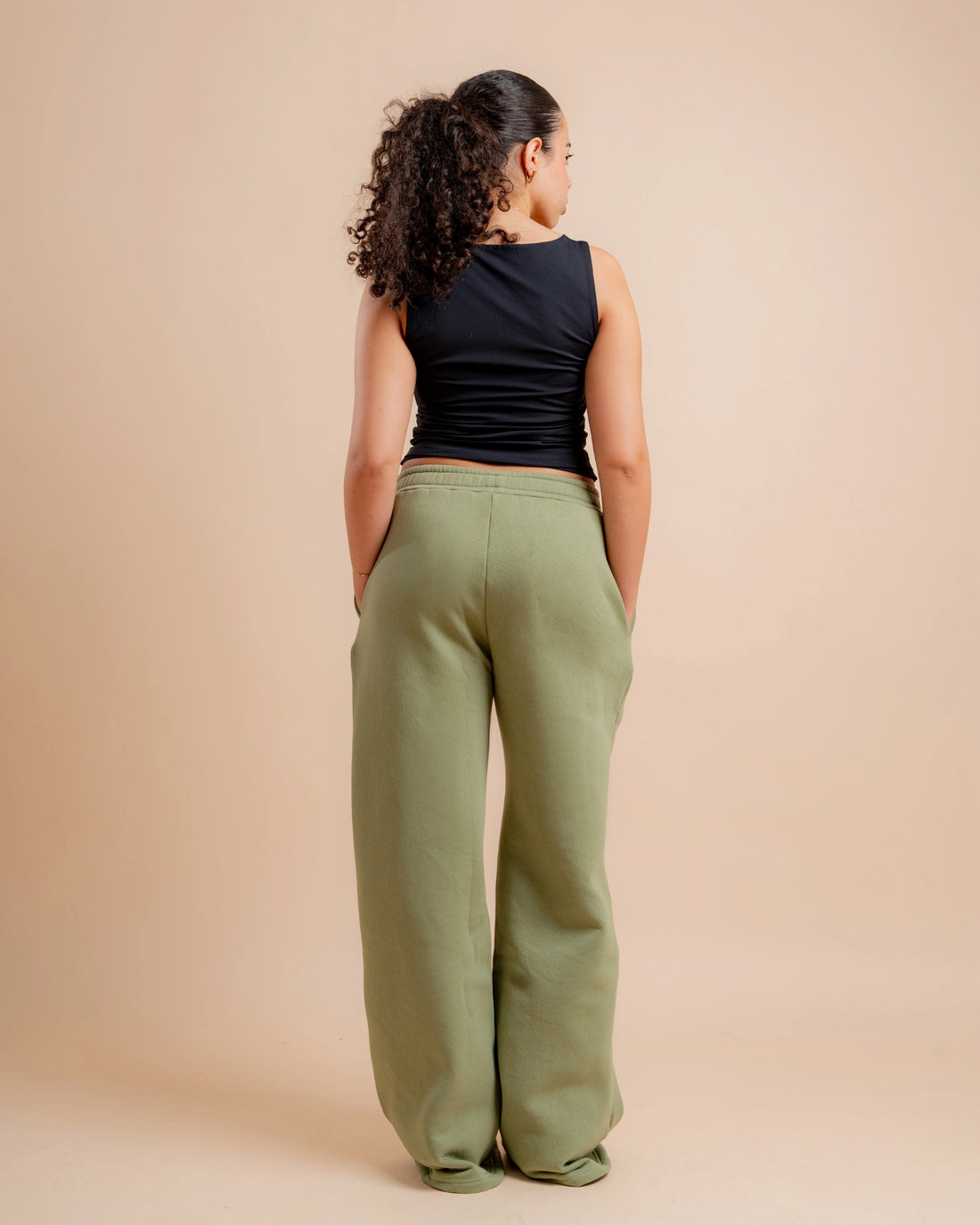 JEN EG WIDE LEG PANTS PINTUCKS WOMAN