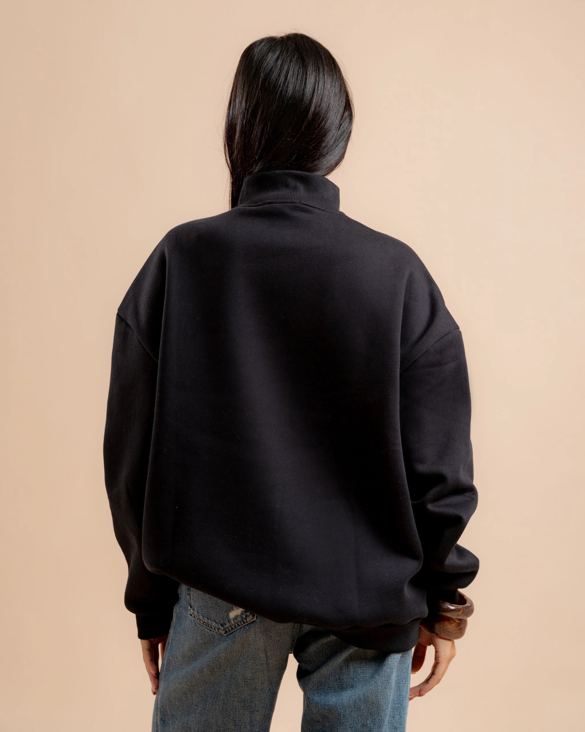 JEN Unisex Quarter Zip Sweatshirt