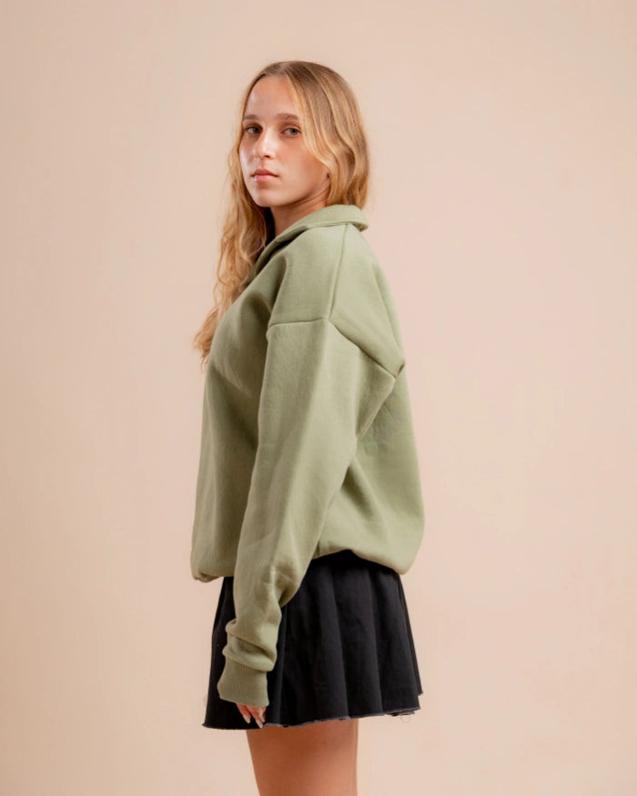 JEN EG SWEATSHIRT COLLAR TOP WINTER COLLECTION VOL2.0