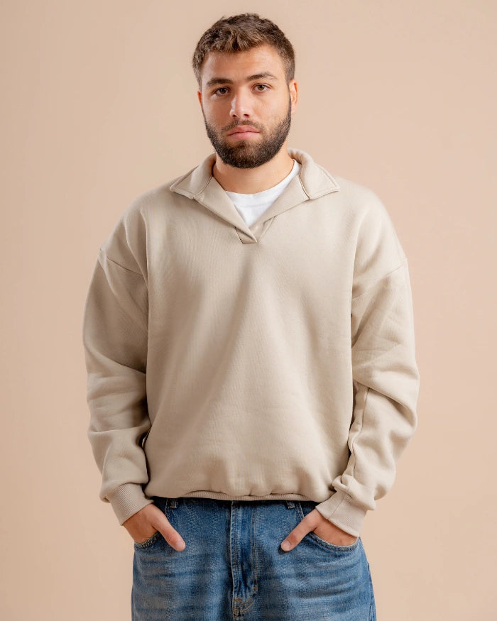 JEN EG SWEATSHIRT COLLAR TOP WINTER COLLECTION VOL2.0