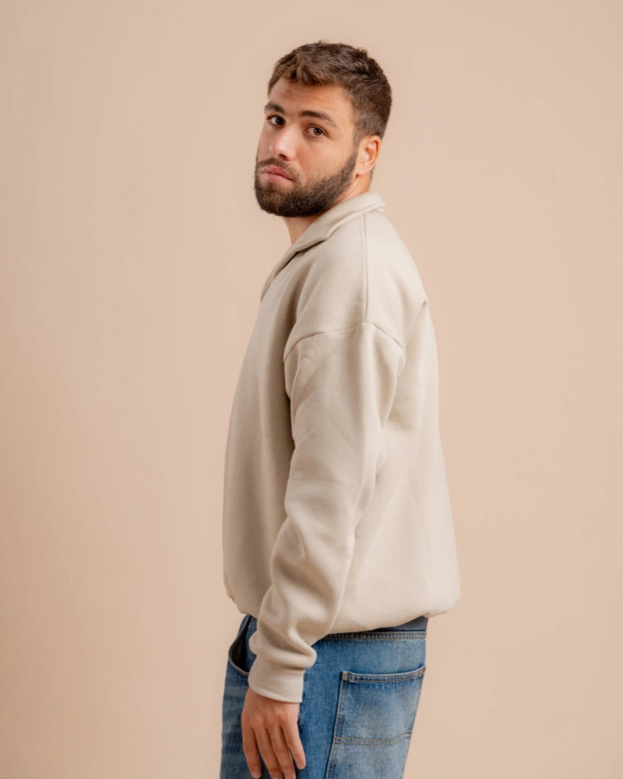 JEN EG SWEATSHIRT COLLAR TOP WINTER COLLECTION VOL2.0