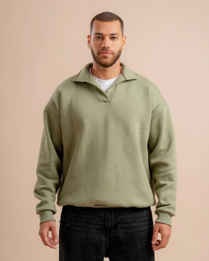 JEN EG SWEATSHIRT COLLAR TOP WINTER COLLECTION VOL2.0