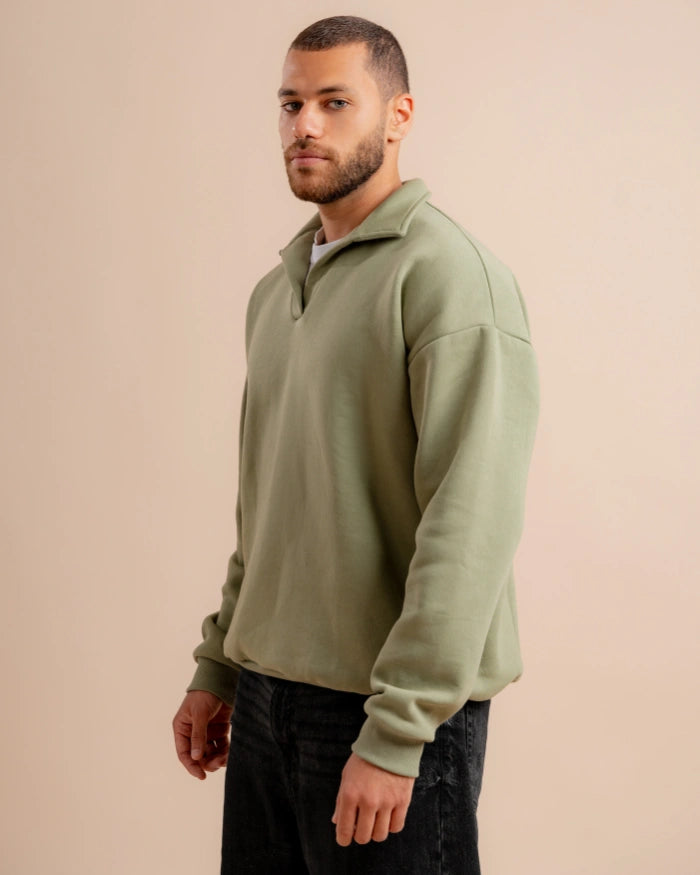 JEN EG SWEATSHIRT COLLAR TOP WINTER COLLECTION VOL2.0