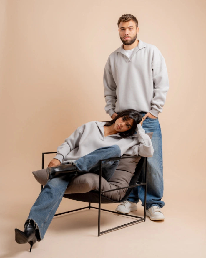 JEN EG SWEATSHIRT COLLAR TOP WINTER COLLECTION VOL2.0