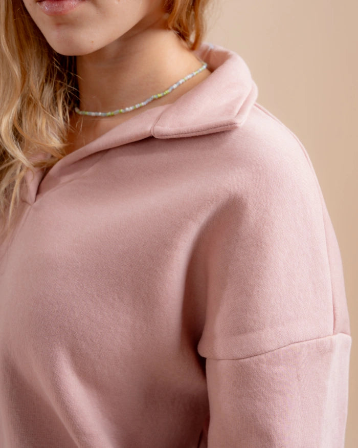 JEN EG SWEATSHIRT COLLAR TOP WINTER COLLECTION VOL2.0