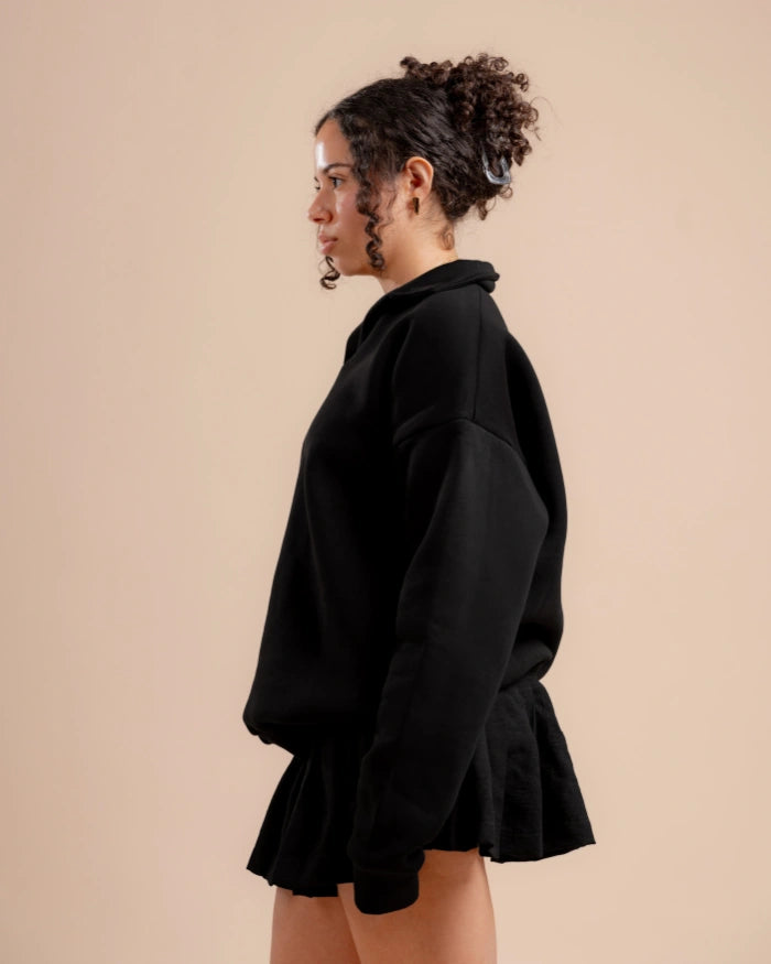 JEN EG SWEATSHIRT COLLAR TOP WINTER COLLECTION VOL2.0