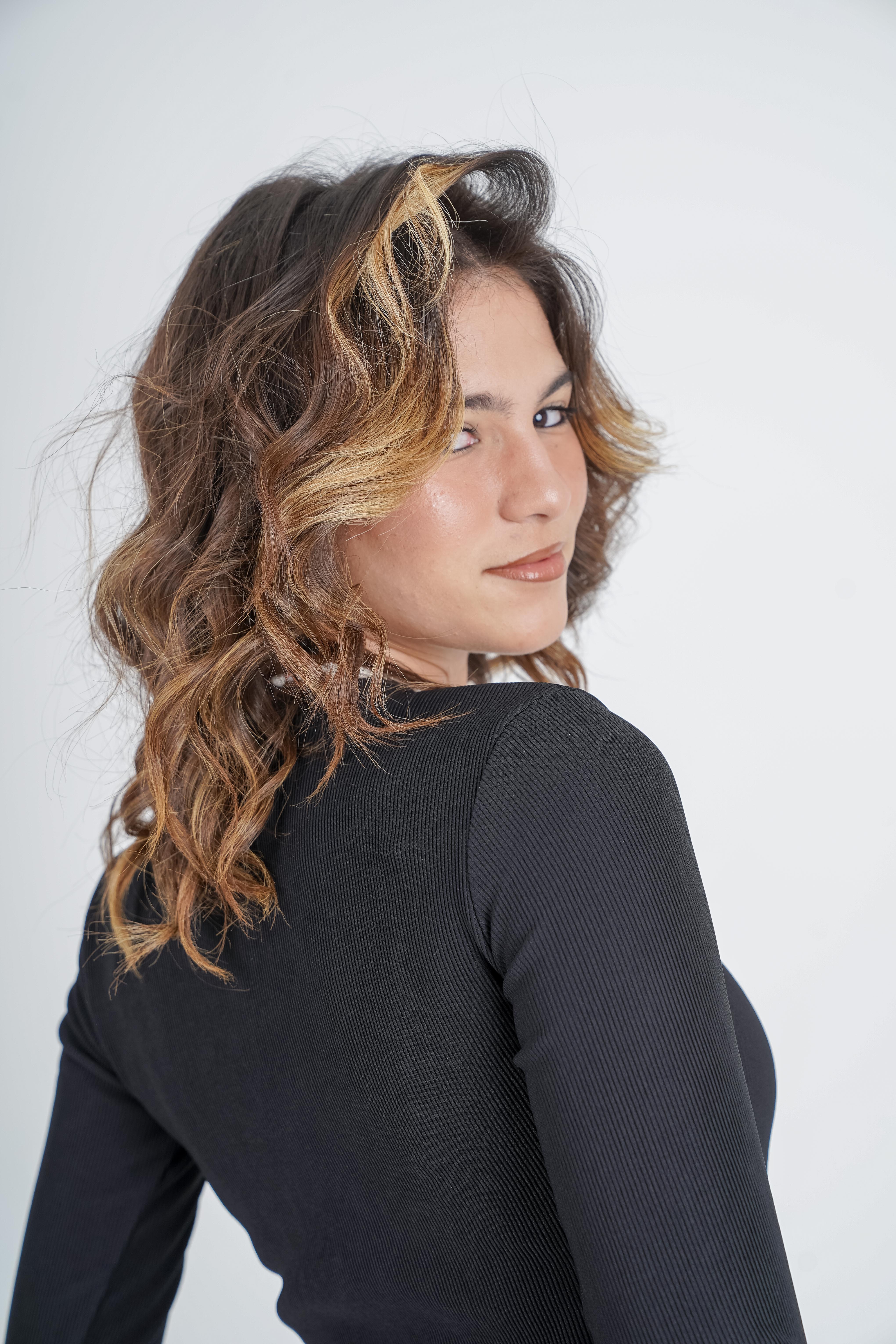 Long-Sleeve Basic Top