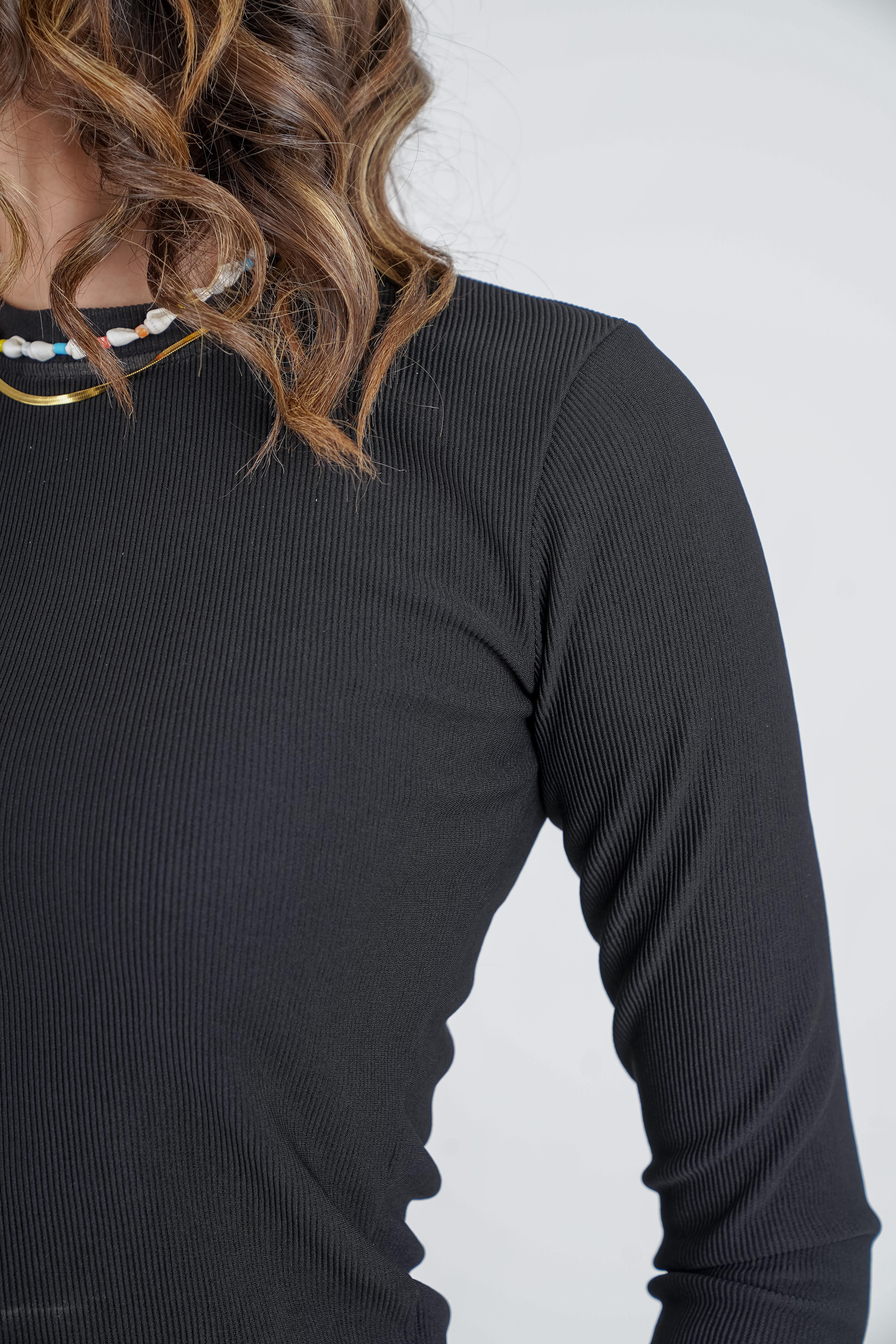 Long-Sleeve Basic Top
