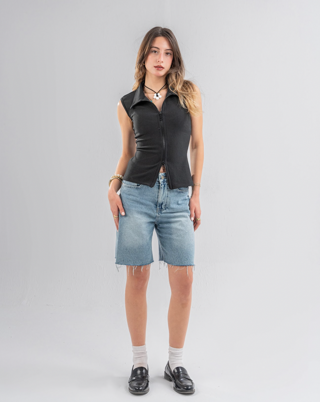 Double Zipper Top - Summer Edition
