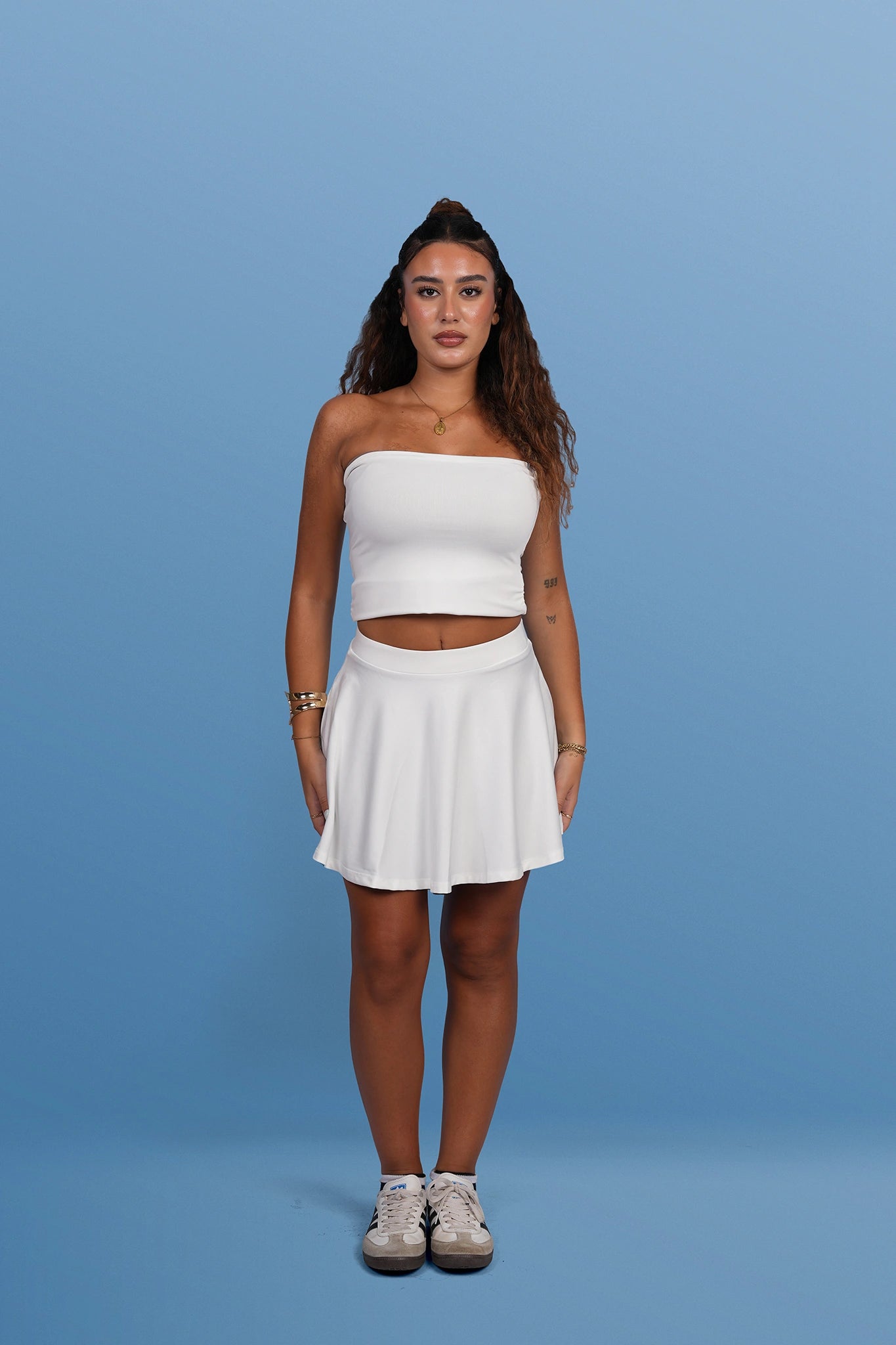 Reversible Flared Skirt